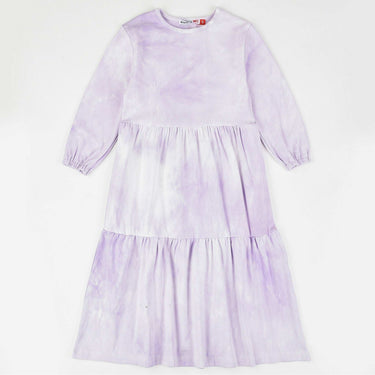 Tie Dye Tiered Dress - Kidichic